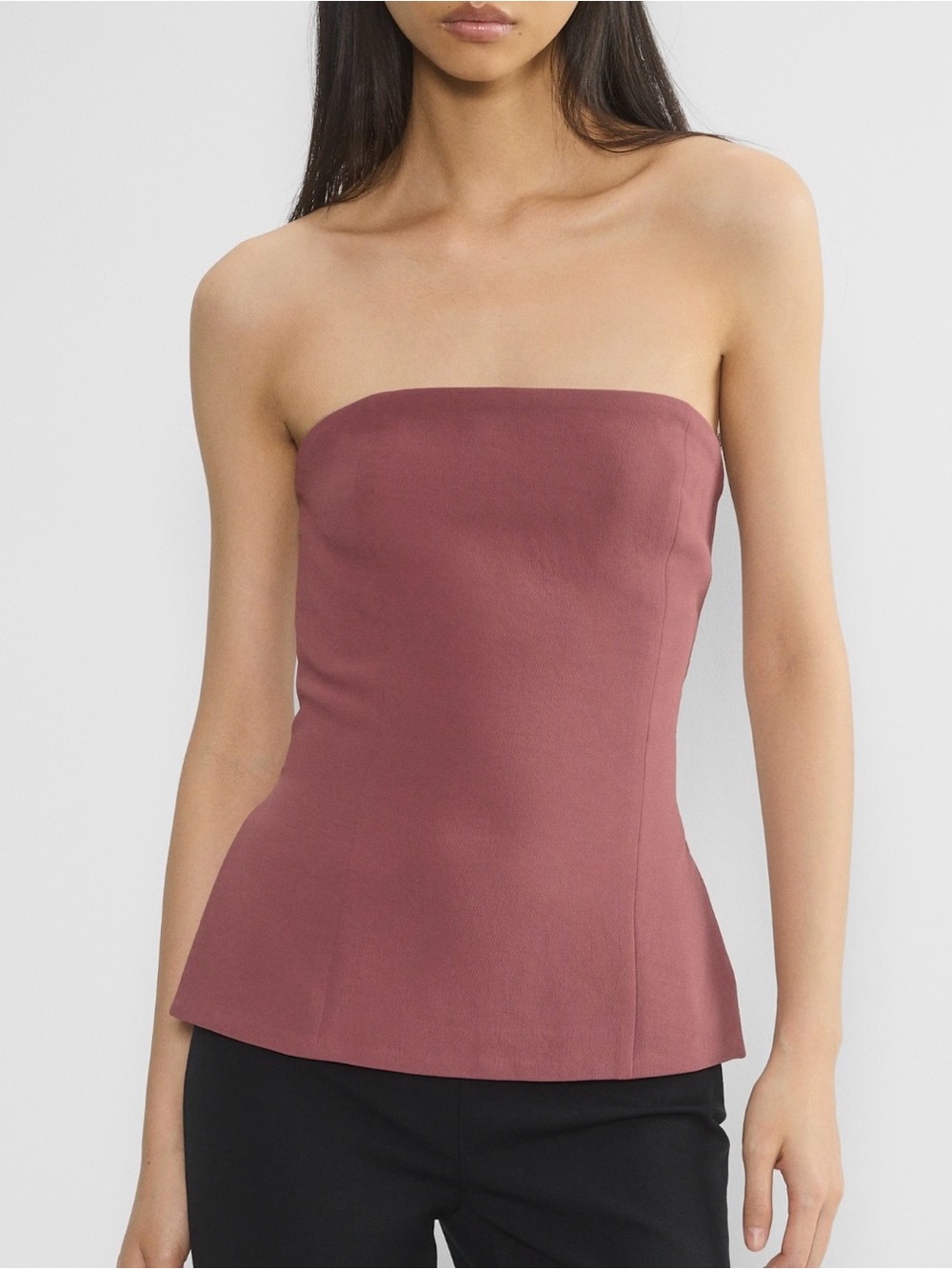 Aritzia Posh Opera Rose Tube Top - Crepette SZ.10